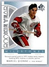 Marcel Dionne 2017-18 SP Authentic Rookie Year Milestones #RYM-MD