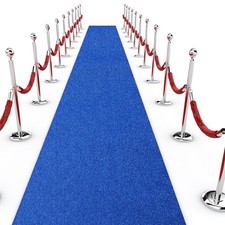 Sequin Aisle Runner for Wedding Glitter Rug with Carpet Tape Sparkly Prom Out...