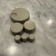 Tektronix TDS Knob Set 500 600 Series 6-knobs