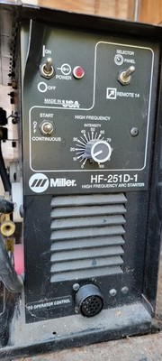 Miller HF-251D-1 High Frequency Arc Starter & Stabilizer for TIG Welding - 115V