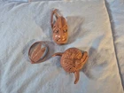 Vtg MARX Johnny West Indian Chief Cherokee Accessories Lot Mask Headband Buffalo