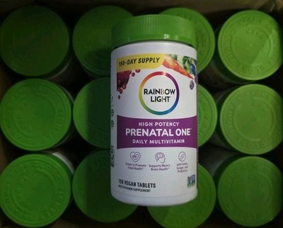 150 Tablets Rainbow Light Prenatal One High Potency Daily Multivitamin EXP 03/27