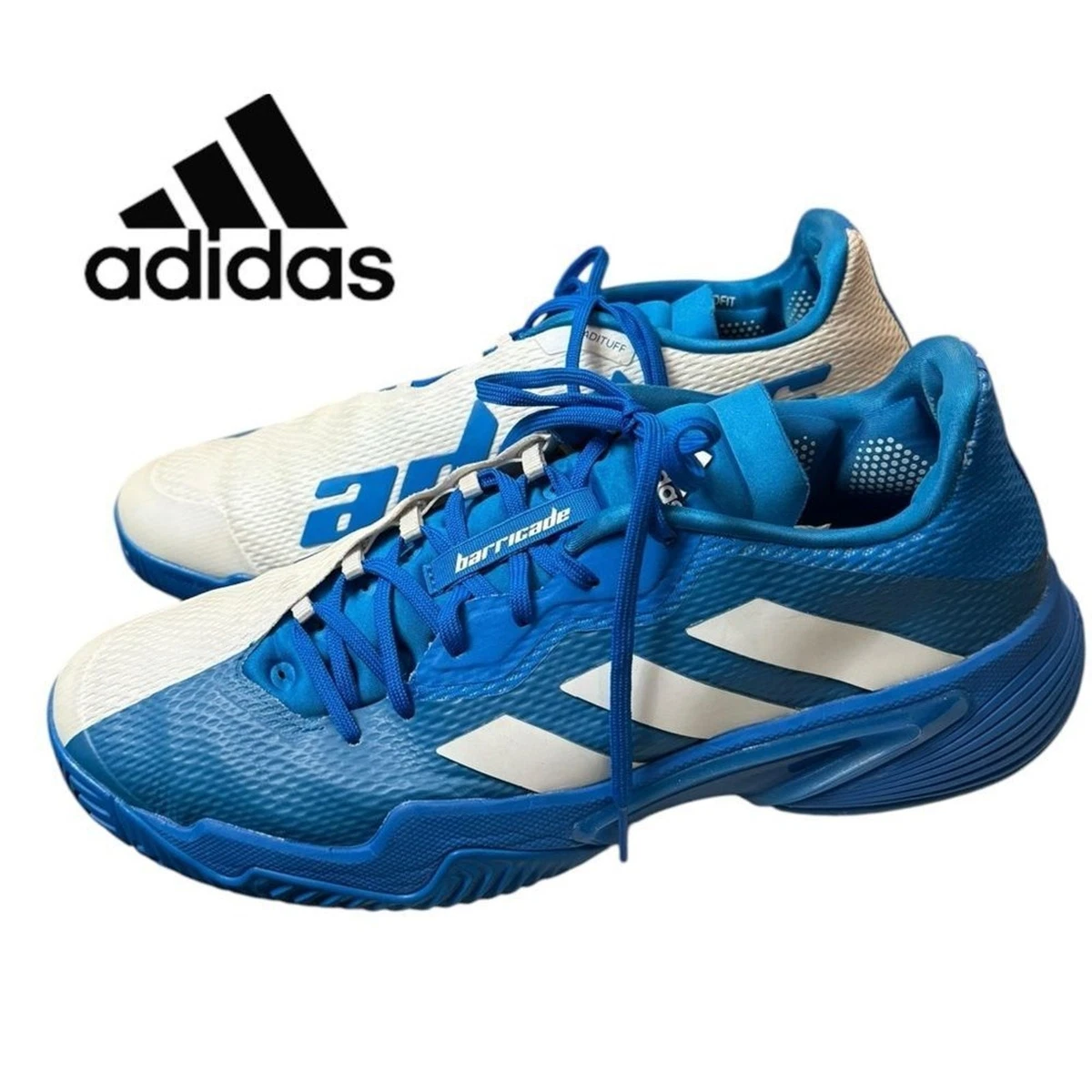 Adidas Barricade Blue Rush White for sale | eBay