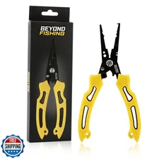 Beyond Fishing QuickRig 7 inch Fishing Pliers – Black