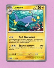Pokemon 049/142 LANTURN PV120 Carta Pokémon Singola Versione Francese