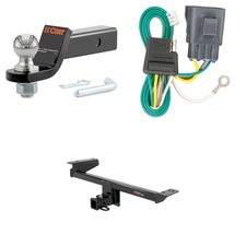 Curt Class 3 Towing Kit Trailer Hitch Wiring Ball Mount - 13128 56159 45836