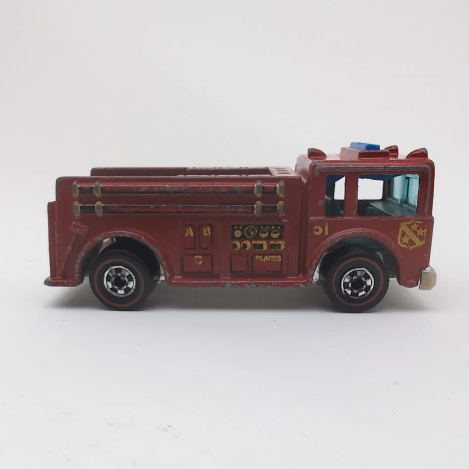 Vintage 1976 Hot Wheels Redline Fire Eater Vehicle Hong Kong Good Shape - Image 3 of 4
