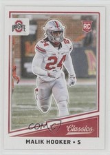 2017 Panini Classics Rookies Malik Hooker #262 0b3