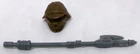 Vintage Lando Calrissian Skiff Guard Kenner Star Wars Figure 2 Part Lot No Repro