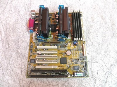 Soltek SL-68A Motherboard Dual Intel Pentium 700MHz 1GB RAM 2x ISA 