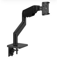 Humanscale M10 Monitor Arm, Black, Clamp Mount- New -