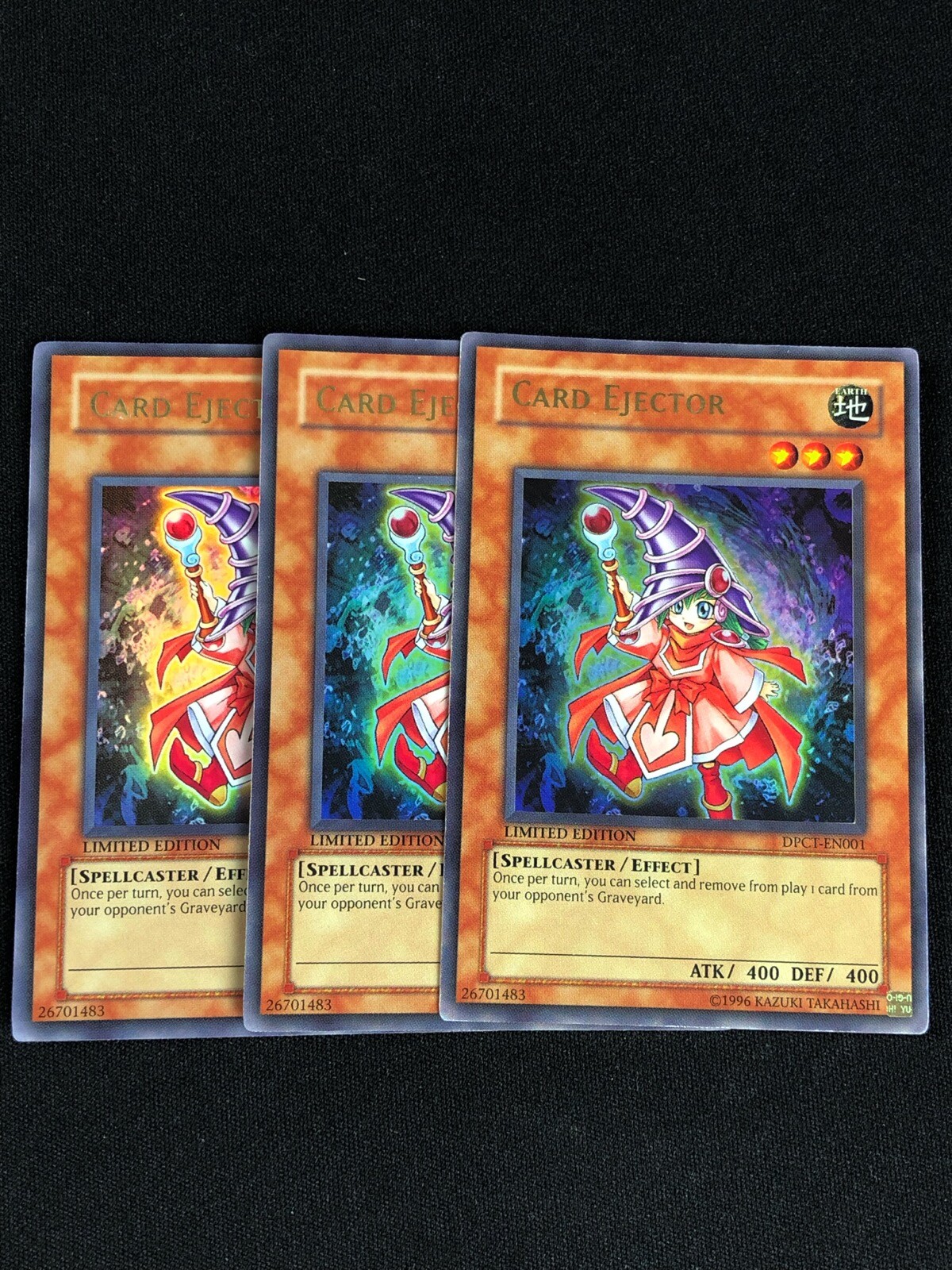 YUGIOH CARD EJECTOR DPCTEN001 ULTRA PLAY/EDGEWARE X3 eBay