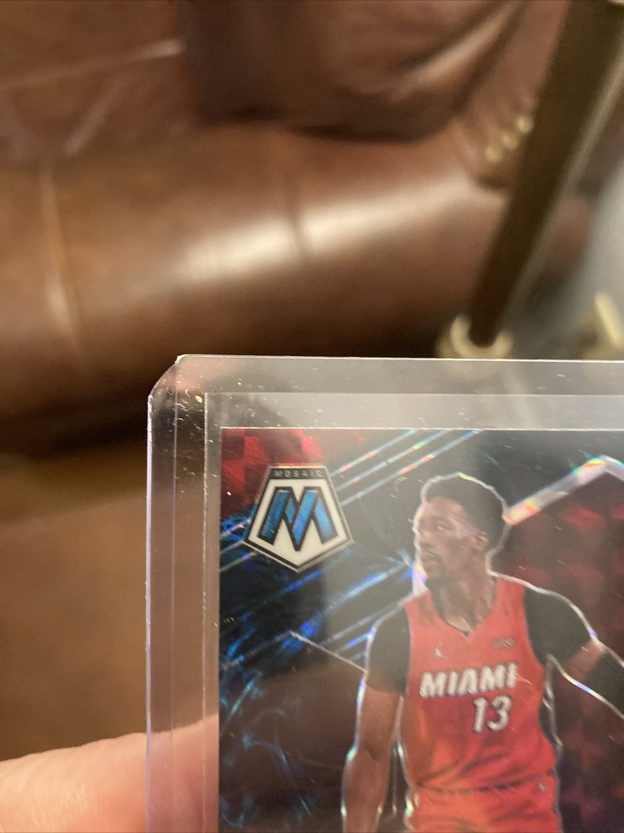 2020-21 Panini Mosaic BAM ADEBAYO Ultra-Rare Mosaic Genesis Prizm
