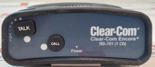 Clear-Com RS-701 Single Channel Intercom Wired Beltpack with XLR-3 Connector