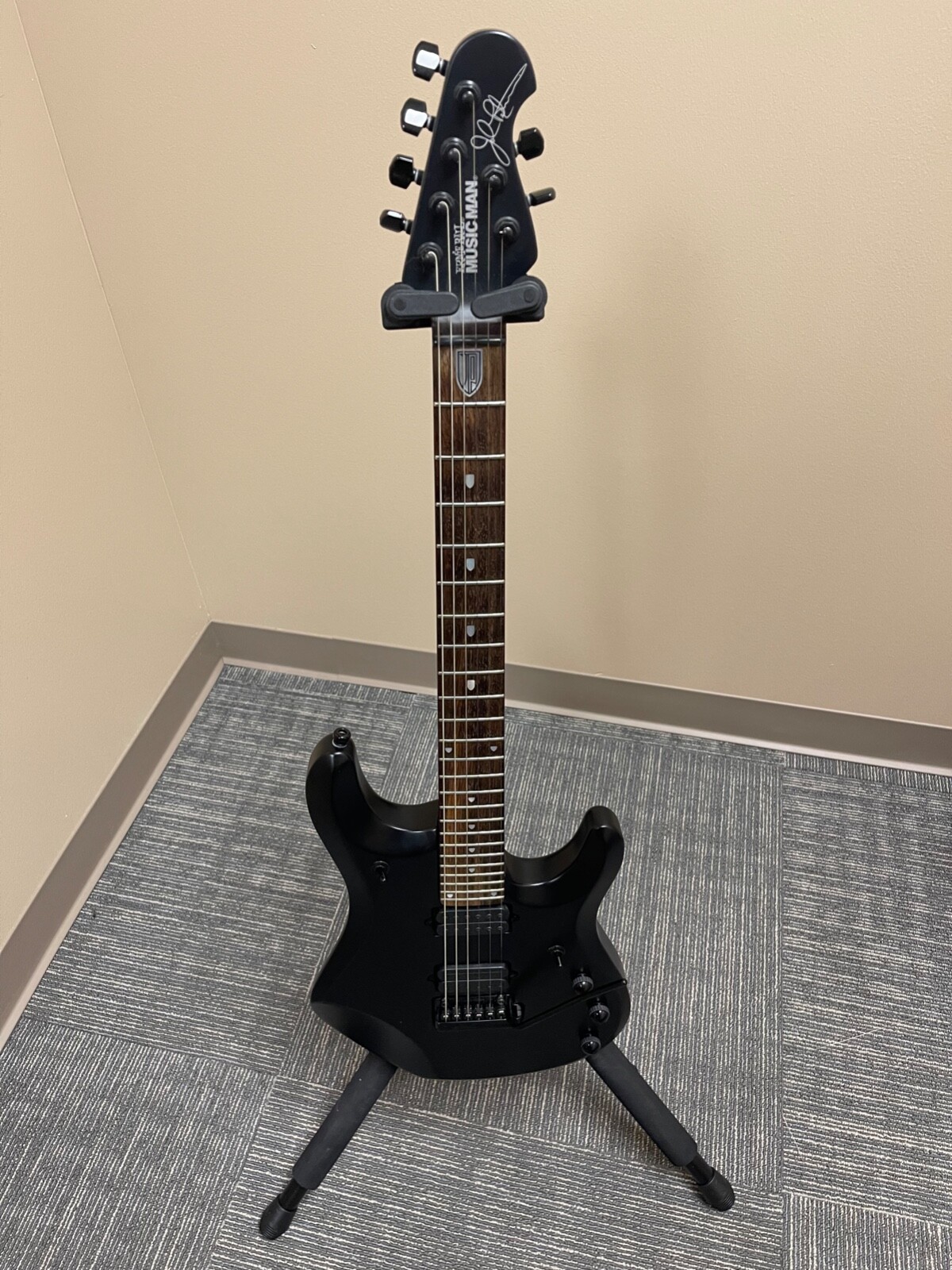 Ernie Ball Music Man JP6 John Petrucci Signature Stealth Black eBay