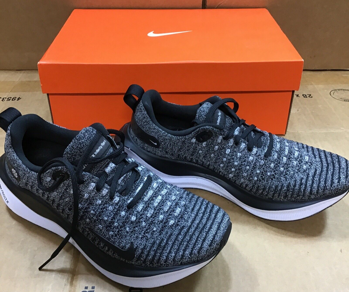 Nike ReactX Infinity Run 4 Running Shoes Grey Black DR2665-003 R3