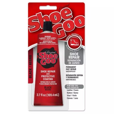 Shoe Goo schwarz Schuhreparatur selbstklebende Schutzbeschichtung 109 ml | USA-Import | NEU