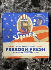 Dr. Squatch Freedom Fresh LIMITED EDITION Soap Bar (SOLD OUT)