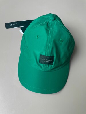 rag & bone Addison Baseball Cap Green Basecap