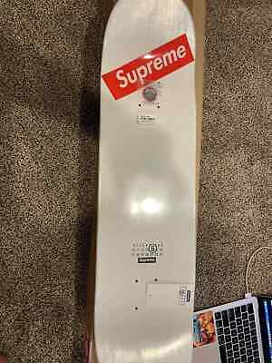 Supreme MM6 Maison Margiela White Scratch-Off Skateboard Supreme MM6 Maison Margiela White Scratch-Off Skateboard