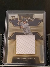 Chas McCormick 2022 Select Jumbo Rookie Swatch  -Jersey -   Astros