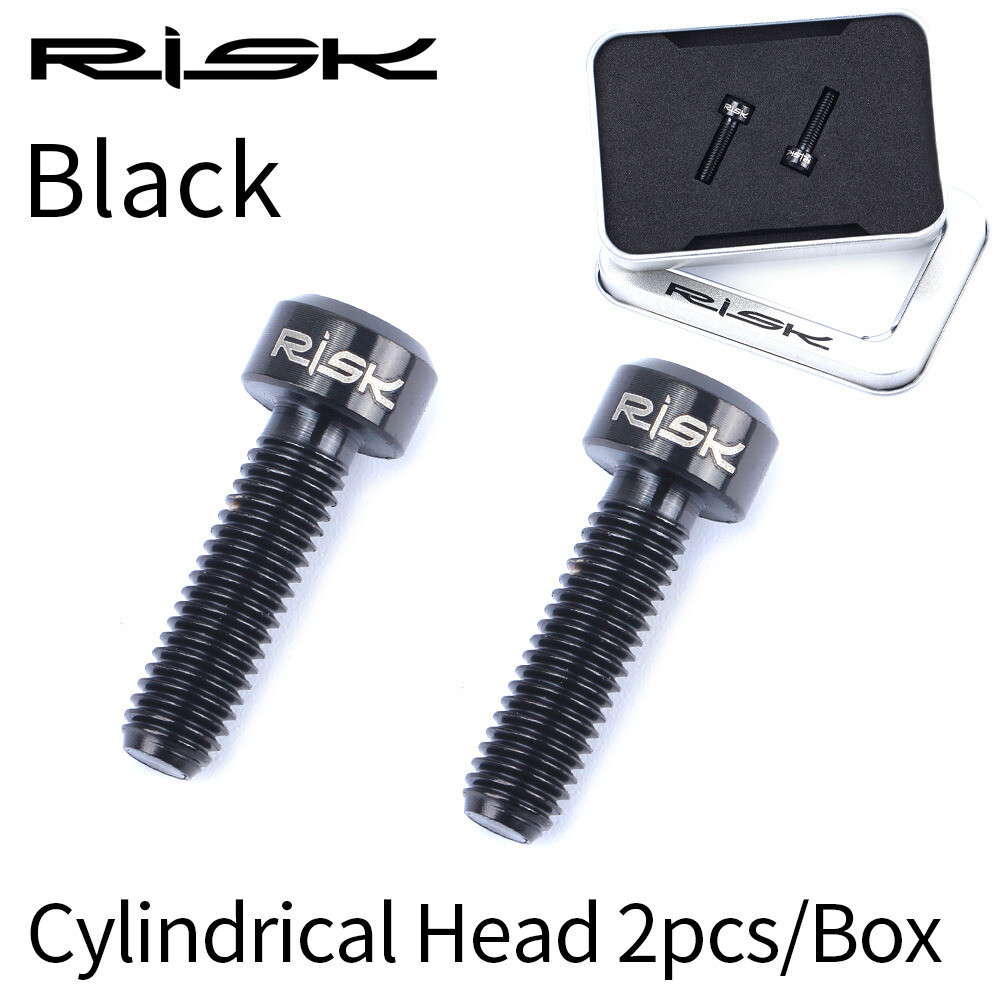 RISK Bicycle M5x18mm MTB Bike Titanium Brake Handle Screw Seatpost Clamp Screw