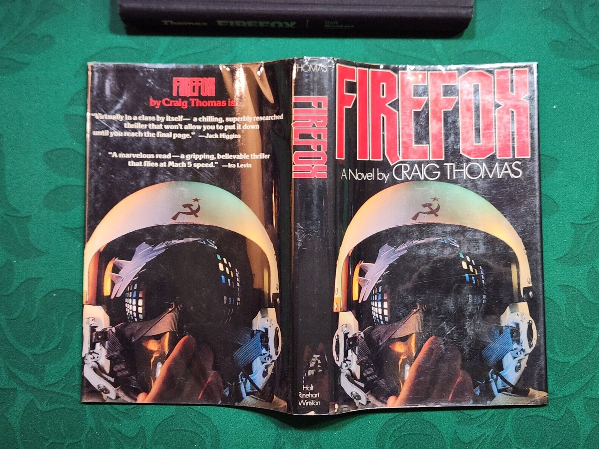 FIREFOX by Craig Thomas 1983 hcdj FIRST EDITION 1st PRINT