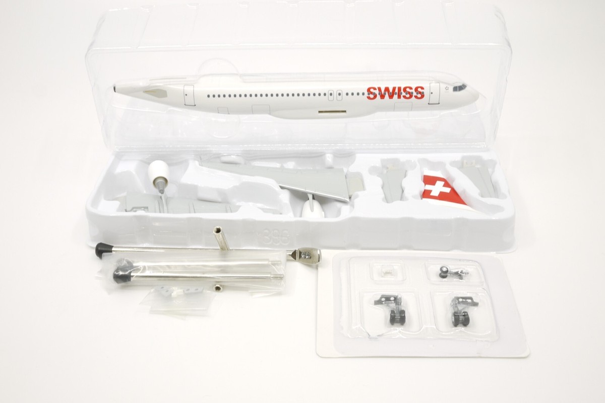 Hogan Wings A180GRSJJ, Swiss Airlines, Airbus A320, 1:200 | eBay