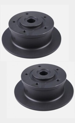 (2) Brake Disc Hubs for John Deere AM142949 M164365 M158242 XUV Utility Gator