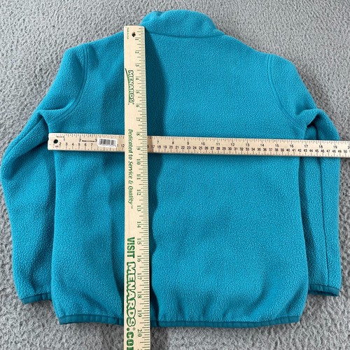 Cotopaxi Kids Small Teca Fleece Full Zip Fleece Jacket Blue w/ Sunset Stripe - Picture 12 of 13