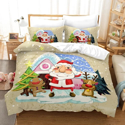 Christmas Cartoon Bedding Sets