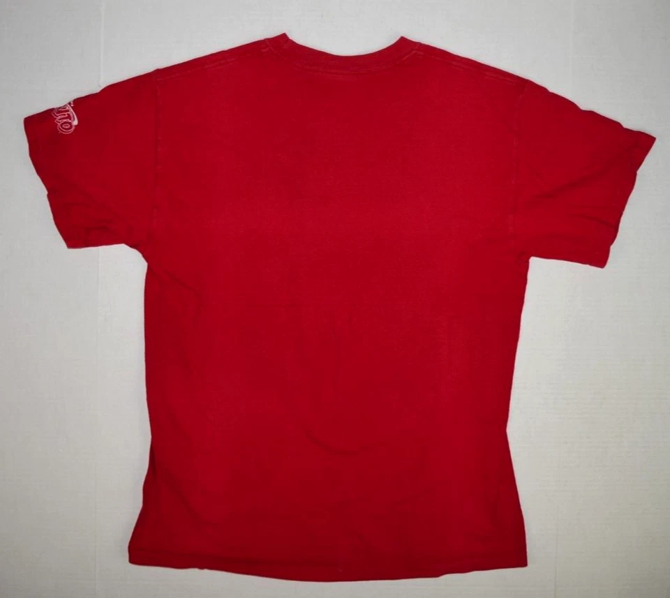 Vintage T-Shirt Shonen Jump's Naruto Size M c.2002 Red Shirt Masashi Kishimoto - Image 4 of 4