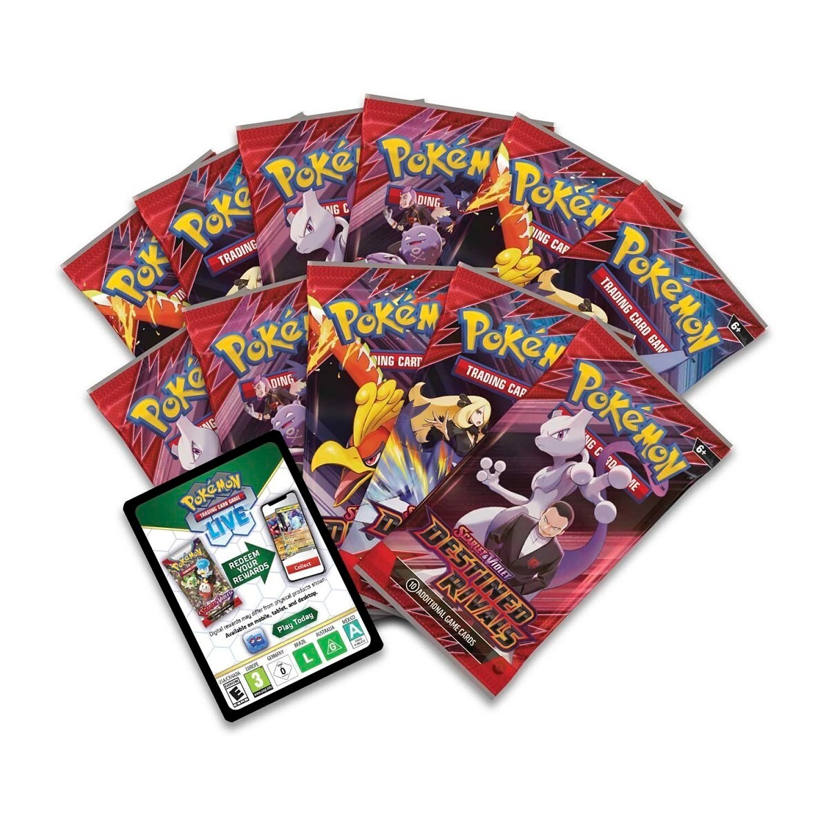 Destined Rivals Pokémon Center Elite Trainer Box PC ETB Scarlet