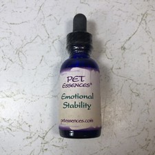 Pet Essences EMOTIONAL STABILITY 1 fl oz "Brand New" Better Pet Health