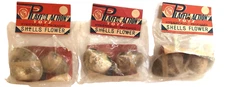 1 Dime Store Novelty LGS Wonder Shell Shells Flowers in package 1960s Japan