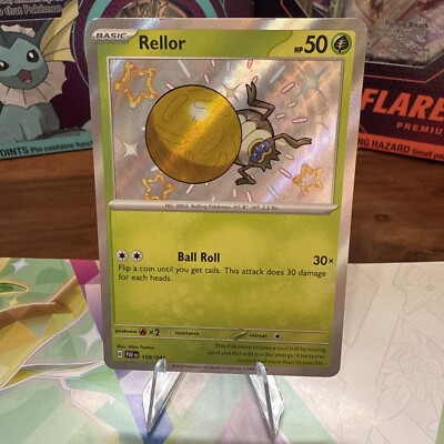 Holo Rellor 108/091 Shiny Rare Paldean Fates Pokemon TCG | eBay