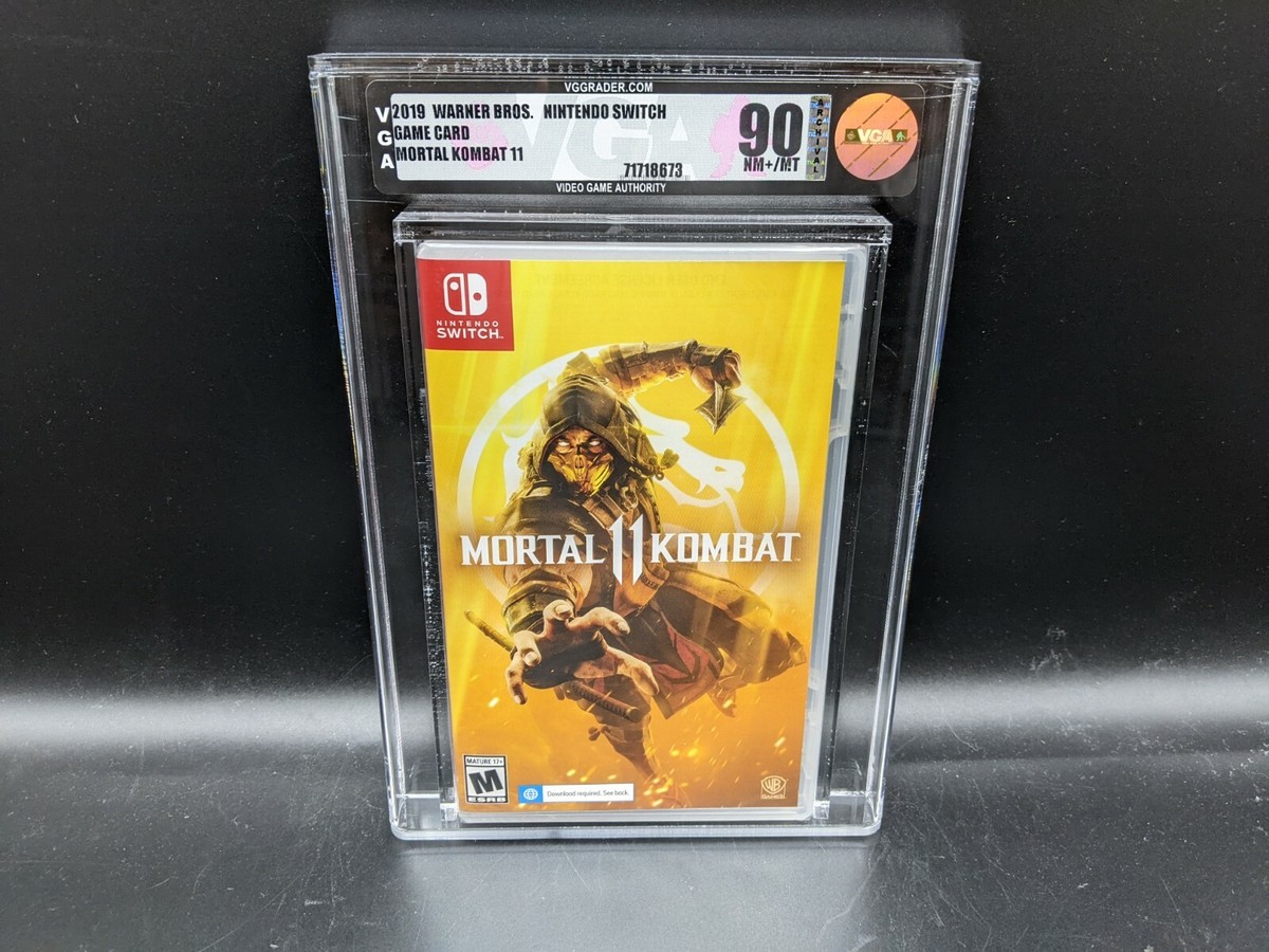 Mortal Kombat 11 Nintendo Switch VGA 90 FACTORY SEALED MINT WATA
