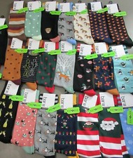 Bar III Men's 1-Pair Novelty Socks, Assorted Patterns and Colors, Shoe Size 7-12