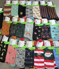 Bar III Men's 1-Pair Novelty Socks, Assorted Patterns and Colors, Shoe Size 7-12