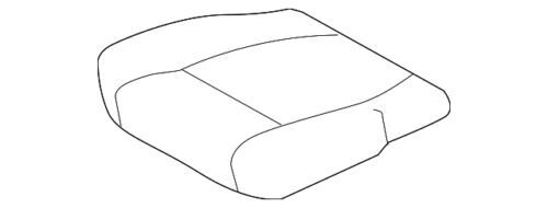 Conjunto de funda de asiento delantero para Ford F Series Super Duty 2011 (N/P BC3Z-2562900-BB)