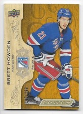 18/19 UPPER DECK ENGRAINED ROOKIES RC #59 Brett Howden #96/299