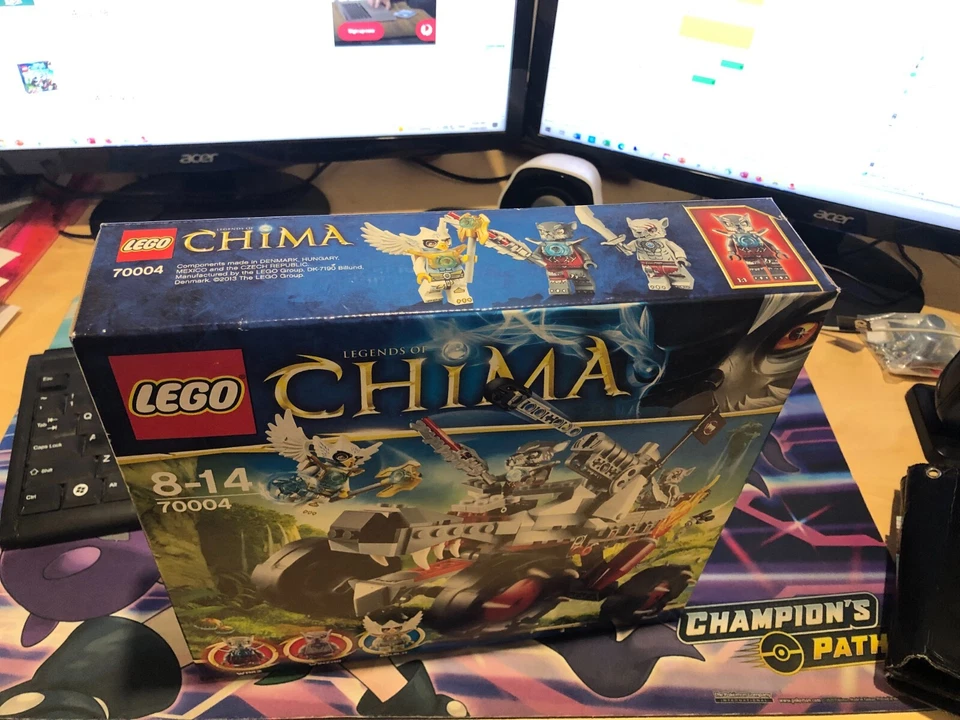 Lego Chima 70004 WAKZ’ PACK TRACKER Winzar Eqila NEW SEALED - Image 3 of 3