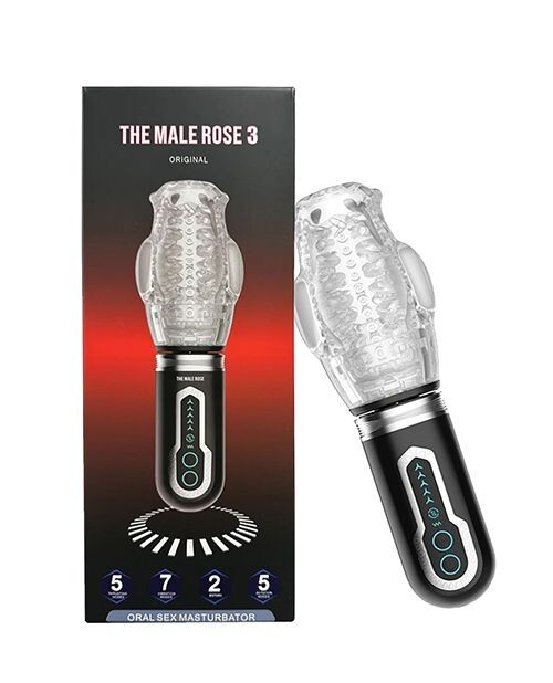 THE MALE ROSE 3 ORAL SEX SUCKING & VIBRATING BLOWJOB SUCKER | eBay