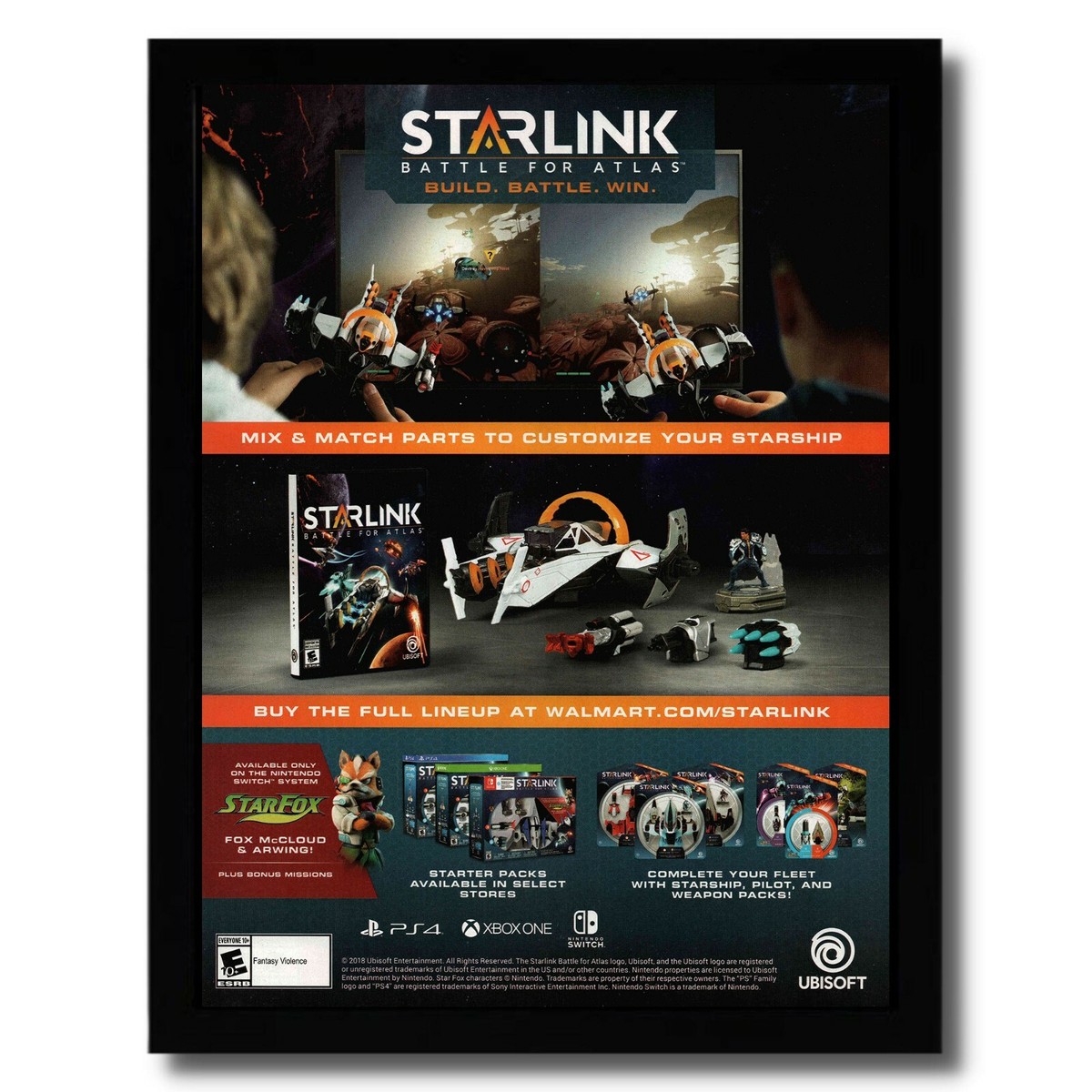 Starlink Switch Star Fox Atlas Star Fox Xbox Starlink: Battle For Atlas