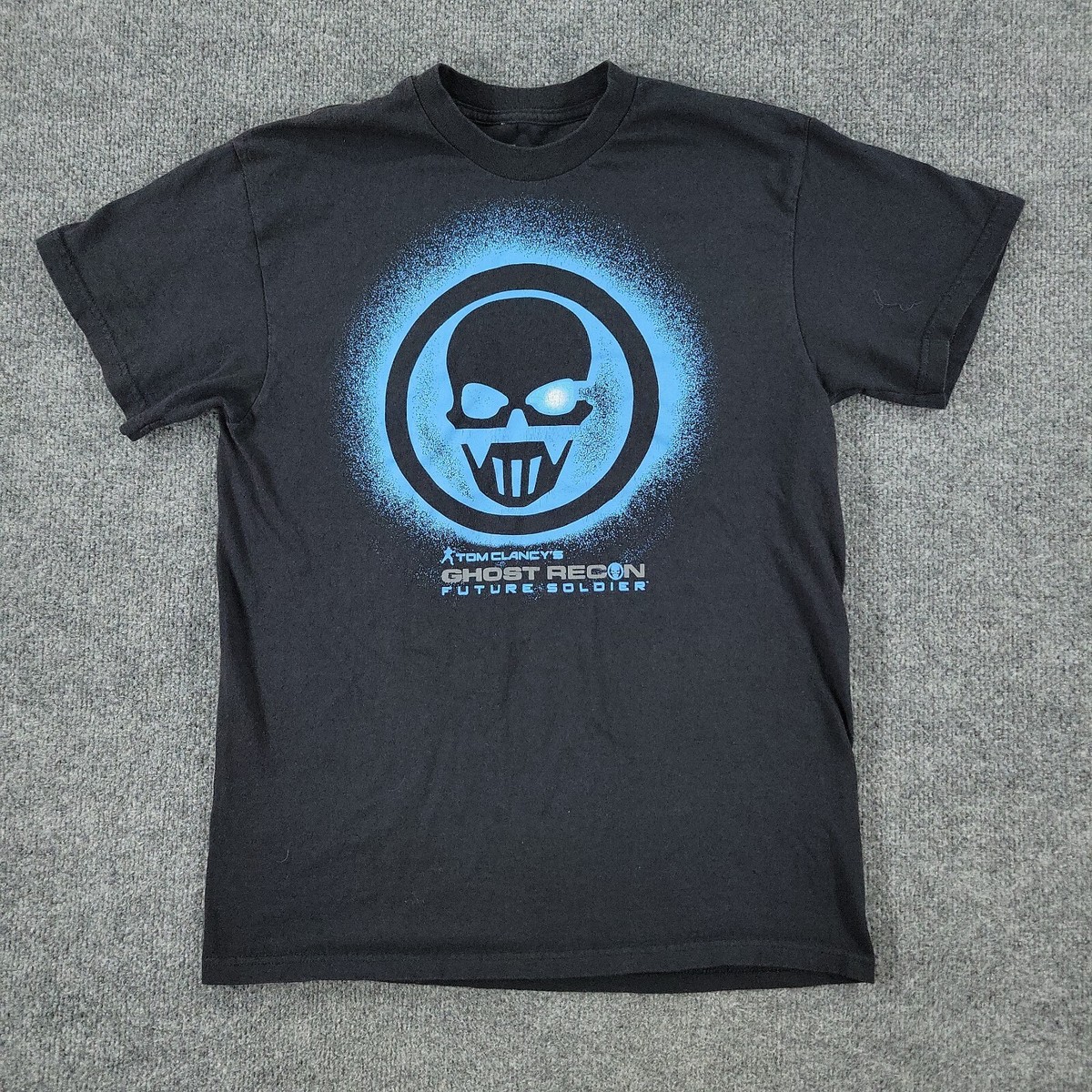 Tom Clancy's Ghost Recon Shirt Men's Medium Black Future Soldier Short  Sleeve