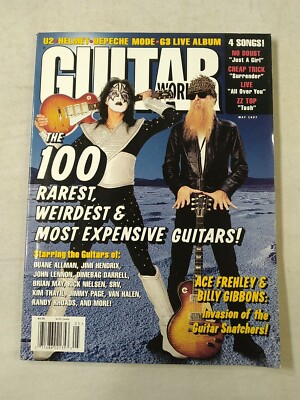 Guitar World Magazine Vol 17 No 5 May 1997 Ace Frehley & Billy