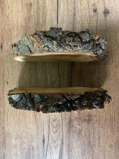 Cherry Burl Slices, About 8 Inches Long x 5 Inches Wide x 1 Inch Thick