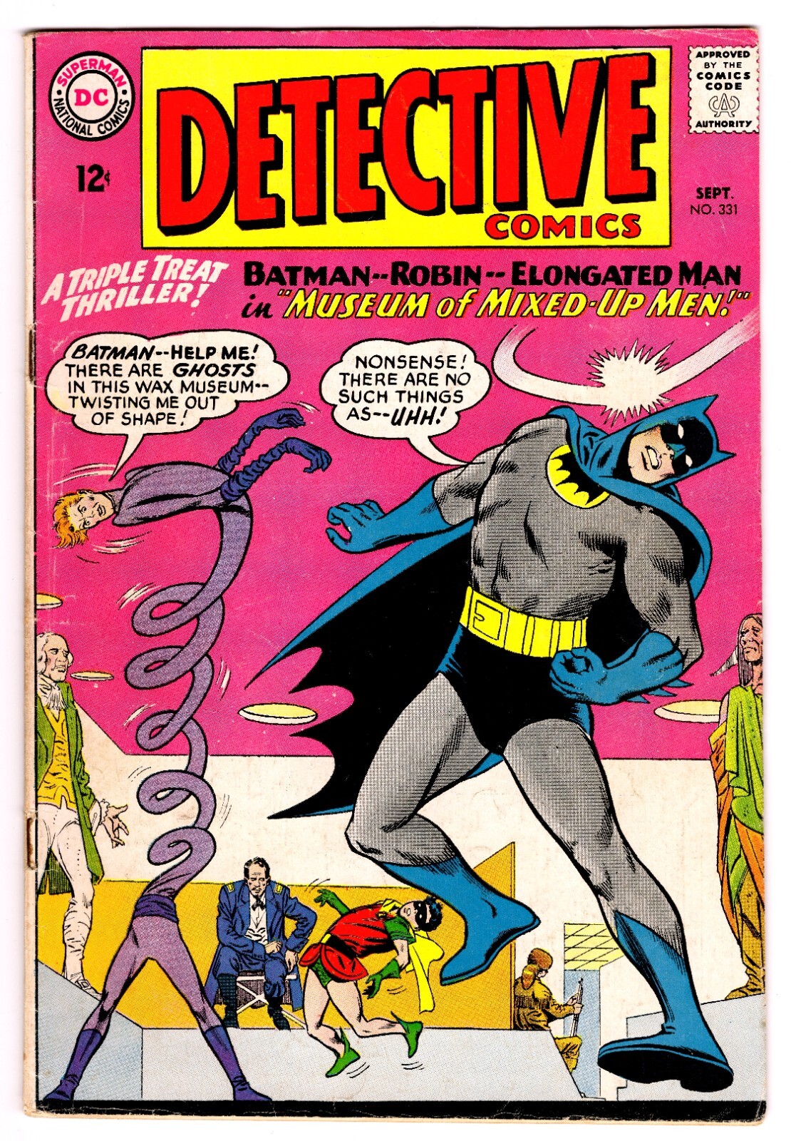 Detective Comics #331 - DC Comics September 1964 - Silver Age Comic  VG