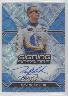 2021 Prizm Signing Sessions Carolina Blue Scope 55/75 Ray Black Jr Auto ht1