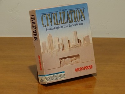 Sid Meier's Civilization 3.5 floppy, RARE Blue manual